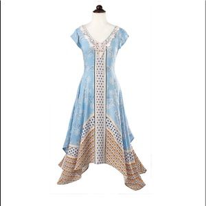 New from Gaelsong!  Handkerchief hi-low dress